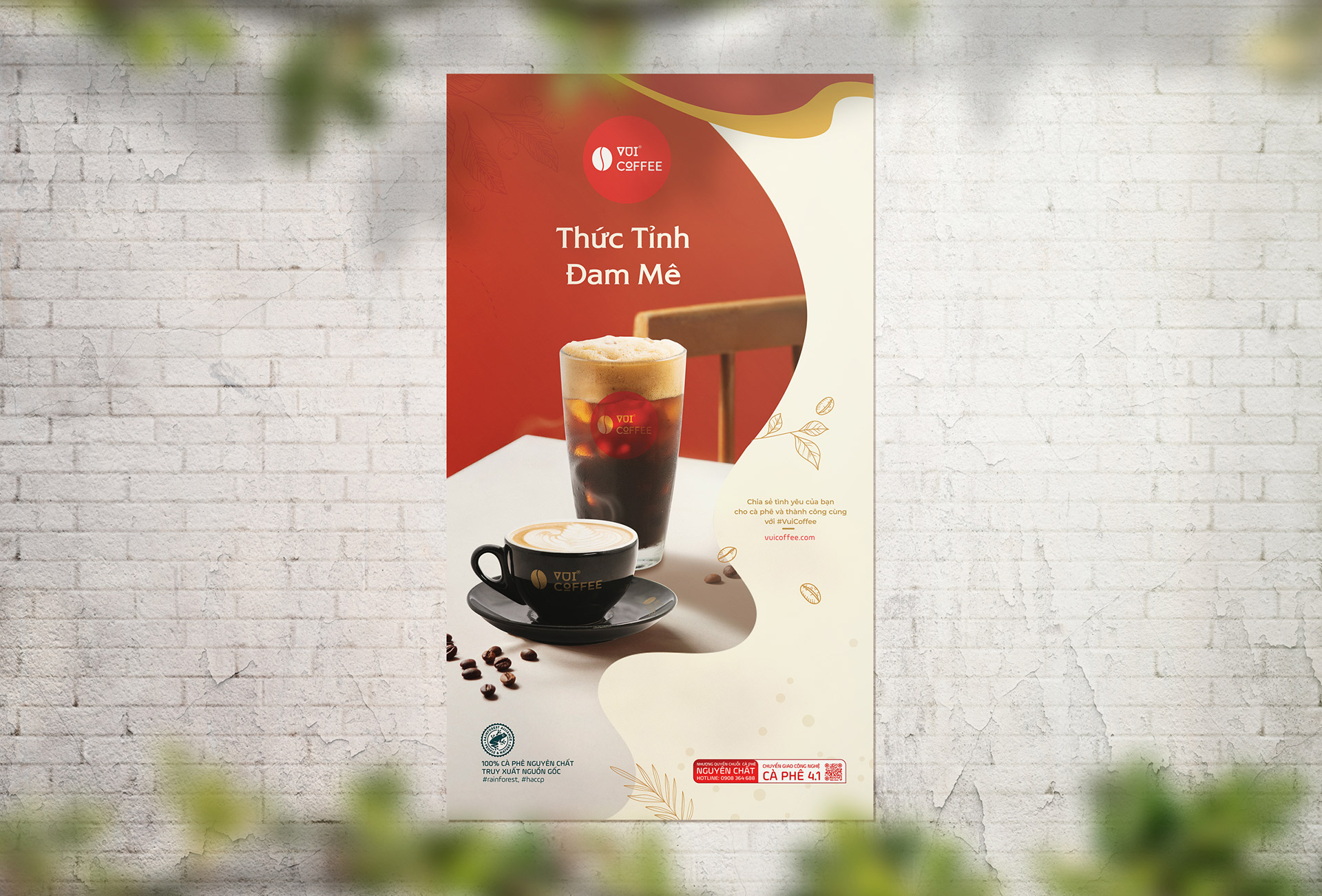 poster vui coffee