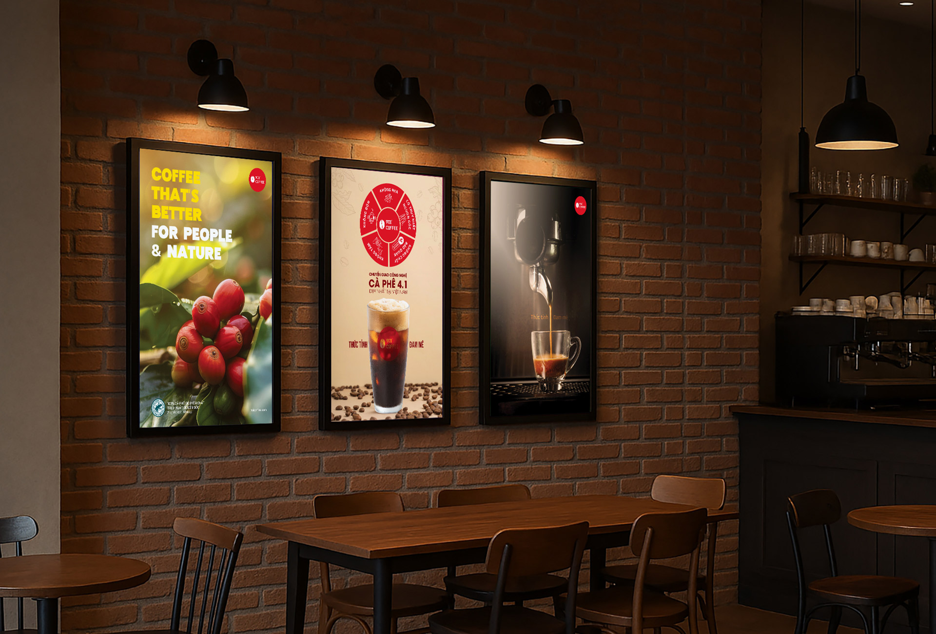 poster vui coffee
